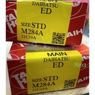 TAIHO M284 ENGINE MAIN BEARING STD KANCIL 850 KELISA KENARI VIVA 850 1.0 MS2510A-STD