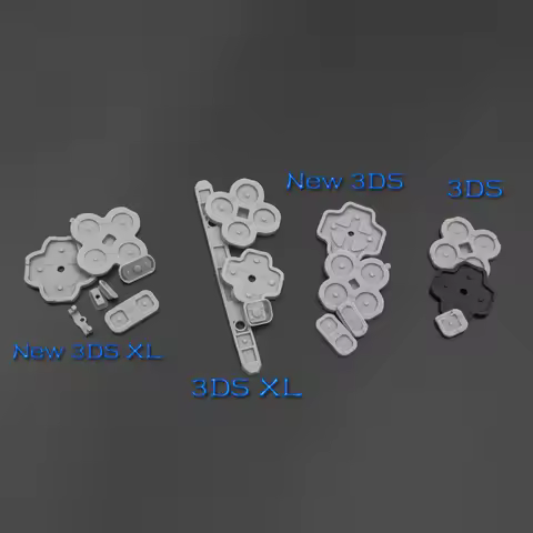 Replacement Conductive Rubber Silicone Pads Buttons For 3DS /3DS XL/NEW 3DS/ New 3DS XL LL Console