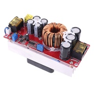 FO 1800W 40A DC to DC 1200W 20A Step-up Converter Boost Power Supply Module IN 8-60V OUT 12-90V dc to dc วงจร แปลงไฟ เพิ่มแรงดัน เพิ่มไฟ solar cell DIY ขยายเสียง แอมป์ amplifier แบตเตอรี่