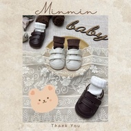 Vintage luxury anti-slip baby boy walking shoes 11-13cm