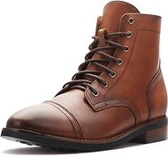Mens Dress Boots - Casual Lace-up Chukka Leather Boots for Men