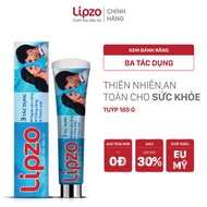 Kem Đánh Răng Lipzo 3 Tác Dụng 190g Ngừa Sâu Răng Giúp Trắng Răng Thơm Miệng