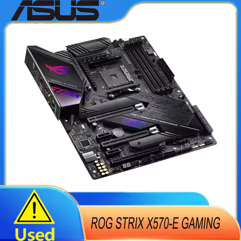 ASUS ROG STRIX X570-E GAMING X570 X570E Motherboard Socket AM4 DDR4 Motherboard