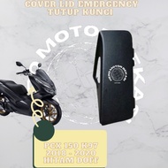 - smart emergency cover keyless ignition key pcx 150 k97 2018 s/d 2020 matte black non original