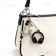 CRAFTML Headphone Charms, Y2K Hanging Music Headphone Bag Charms, Bag Decoration Backpack Pendant