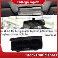 Car Sunglasses Glasses Holder Box Case  Golf MK5 MK6   MK5  B6   Seat 1KD868837 Accessories A
