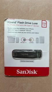 Sandisk iXpand Flash Drive Luxe 256GB