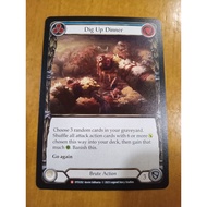 FAB Dig Up Dinner Majestic Dusk till Dawn Flesh and Blood TCG Brute Action DTD