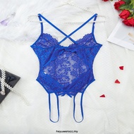 Seductive Ababoon lace one-piece pajamas set exported to the UK, color number 02