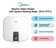 Midea 15L Storage Electric Water Heater with Xpress Heating Mode (D15-25VI)
