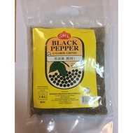 [Halal] SPIC Sarawak Black Pepper Coarse Grind 1kg 100% Pure  Serbuk Kasar Lada Hitam 1kg 100% Tulen