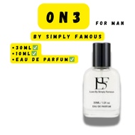 SIMPLY FAMOUS -CK 0N3  inspired SIMPLY FAMOUS PERFUME FOR MAN SIMPLY FAMOUS PERFUME ORIGINAL LOCAL P