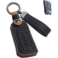 for Lexus Key Fob Cover Leather Car Key Case Keychain Fob Holder Compatible for Lexus ES350 ES300h U