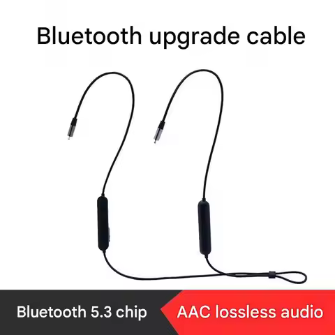 Mini DC Port Bluetooth Upgrade Cable Neckband Bluetooth 5.3 Sports Detachable Replaceable Wire for R