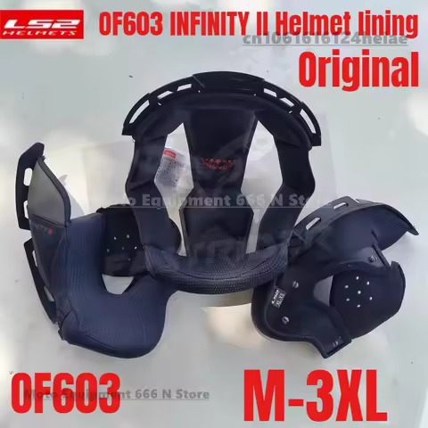 Original LS2 OF603 INFINITY II Helmet Lining, OF603 Carbon Fiber/glass Fiber Helmet Liner, Helmet Mo