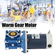 มอเตอร์เกียร์หนอนสแตนเลส DC 90W 2100 R Min อัตราส่วนลด XD5D9024A121SRVRV30 (60 DC12V)