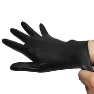 100 Nitrile Gloves Tattoo Piercing Powder Latex Free Black