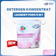 OXYACTION Active Clean Laundry Pods 5-in-1 - Pods Detergent | Detergent Capsule | Laundry Capsule