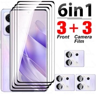 6in1 Curved Full Cover Glass For Infinix Zero 30 5G 6.78inch 2023 Tempered Glass Infinx Zero30 4G In
