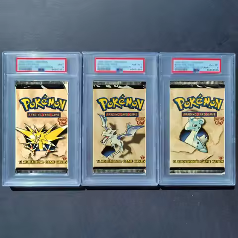 PKM 1999 Fossil Booster Pack 1st Edition Proxy English Version Game Cards Unlimited Vintage Sealed P