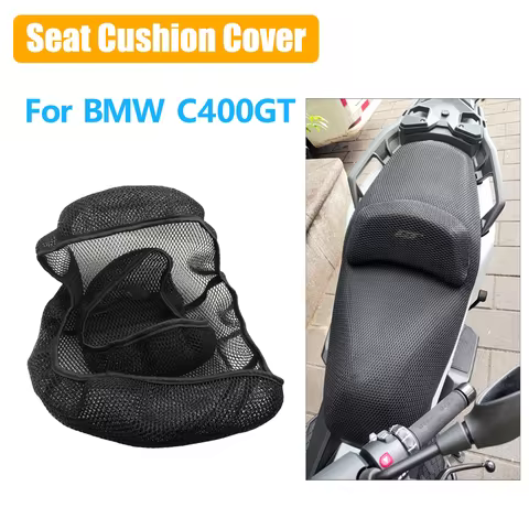 For BMW C400GT C400 GT C 400GT 400 GT Motorcycle 3D Mesh Fabric Cushion Breathable Protection Seat C