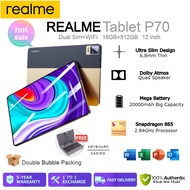 Realme P70 ใหม่ 5Gแท็บเล็ต 12GB + 512GB Android 12.0 แท็บเล็ต 12.0 นิ้วหน้าจอHDคอมพิวเตอร์ 5Gแท็บเล็ตการเรียนรู้ของนักเรียน
