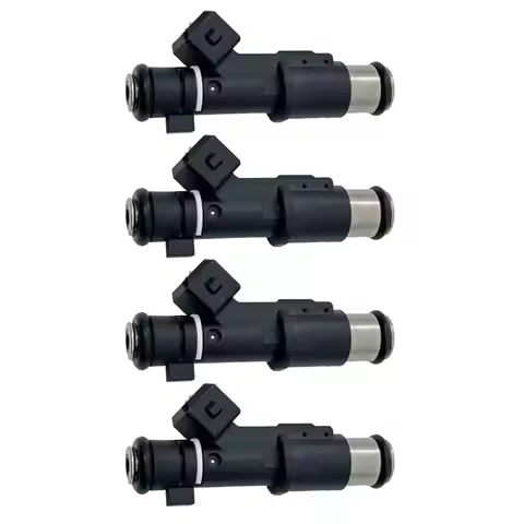 Accessories 4pcs Fuel Injectors For CITROEN C4 C5 C8 JUMPY XSARA EVASION PEUGEOT 206 307 406 407 607