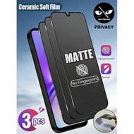 3pcs Matte Ceramic Privacy Screen Protector, Fit For Samsung Galaxy S26 S25 A57 A37 Series / 14T 15T