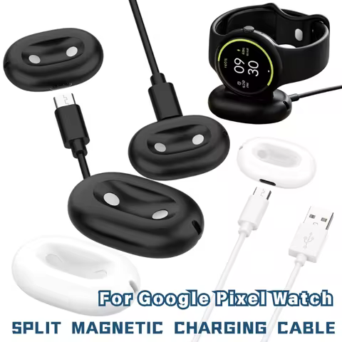 Magnetic Charging Dock For Google Pixel Watch USB Charger Cable Portable Charging Stand Accessory Fo