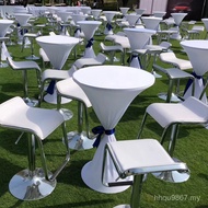 Table Bar Table Bar Table Bar Chair Simple Round Table Combination Cocktail Household High Table Bar