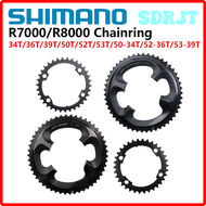 SDRJT Shimano Ultegra R8000 / 105 R7000 11S สำหรับจักรยานเสือหมอบจานหน้า34T/36T/39T/50T/52T/53T/50-3