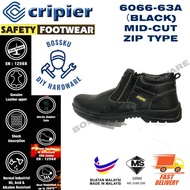 Cripier 6066 Safety Shoe Footwear Boot (Black) High Cut Model: 6066-63A BOSSKU