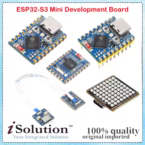 Waveshare ESP32-S3 Mini Development Board,ESP32-S3-Zero ESP32-S3-Tiny,Based on ESP32-S3,ESP32-S3-Mat
