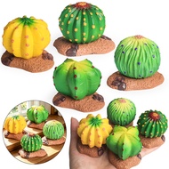 Realistic Desert Landscape Artificial Cactus Set Solid Sand Table Landscaping Desktop Green Plant De