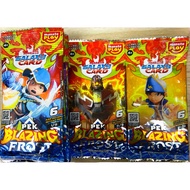 SET AR SR FULL SET BLAZING FROST SET 9PCS + AR + SR KAD BOBOIBOY SOPAN MONSTA GALAXY CARD