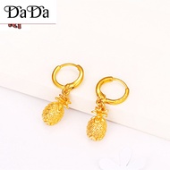 916 Gold Earrings Women 999 Pure Gold Earring sindividuality Fruit shapes Earrings gold jewelry