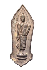 พระ 25 ศตวรรษ พระฉลอง 25 พุทธศตวรรษ เนื้อชิน พิมพ์สังฆาฏิจุด พิมพ์นิยม สภาพน่ารัก