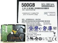 【登豐e倉庫】 F883 WD5002AALX-00J37A0 500G SATA3 打雷沖擊 救資料 也修電視