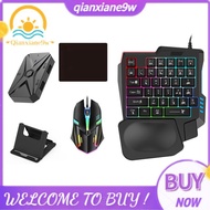 Mobile Games Converter Kit 5 in 1 Combo Bluetooth Connection Controller Mobilador Gaming Keyboard Mo