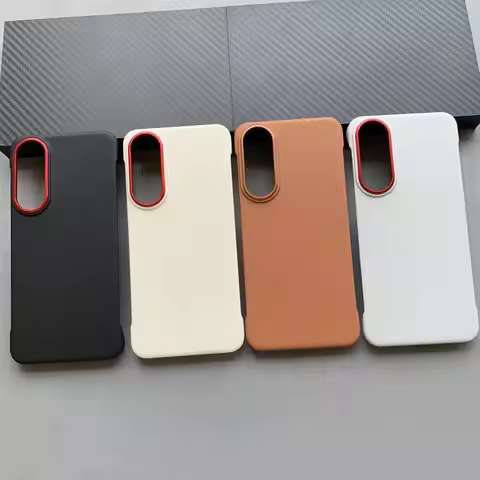 For OnePlus Nord 5 5G Case Luxury Leather Borderless Ultra-thin Back Cover For OnePlus Nord 5 5G PC 