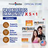 Principle Nutrition PNBiotics Probiotics For Immunity | 30S Carton of 6