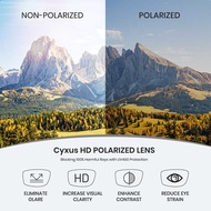 [New] Cyxus Polarized Sunglasses For Men Sports Glasses