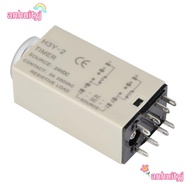AHTY Time Relay, 1/10/30/60S 8-Pin Delay Timer, Precision Timing H3Y-2 24VDC Adjustable Time Time Co