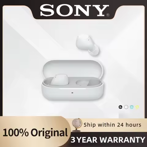 Sony WF-C510 Truly Wireless Bluetooth Earbuds IPX4 Waterproof Deep Bass Headphones Clear Call Long B