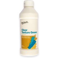 Mont Marte Premium Clear Texture Gesso Acrylic Medium 16.9oz (500ml)