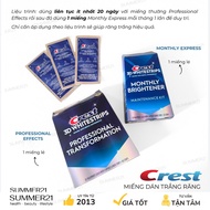 CREST teeth whitening strips 1 piece