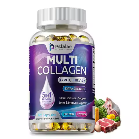 Multiple Collagen - Collagen Supplement To Support Healthy Hair, Skin and Nails, Boost Energy Produc