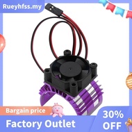 Excellent For  A959-B 144001 124019 RC Car Aluminum Alloy Motor Heatsink Cover with Cooling Fan for 