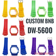 rosegold watch ✙℗●CUSTOM FIT DW-5600 GW-B5600 GB-5600 BEZEL& BAND.FREE TOOLS