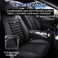 5PCS/set Universal PU Leather Car Seat Cover Protector Myvi/Axia Saga/Ativa/Bezza/Viva/Wira/Waja/Kan